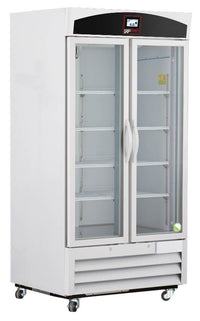 Lab Research Products - LRP-HC-LP-36-TS - 36 Cu. Ft. TempLog Plus Series Laboratory Glass Door Refrigerator