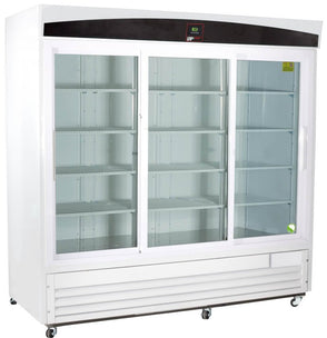 Lab Research Products - LRP-HC-LP-69 - 69 Cu. Ft. Capacity Plus Series Sliding Glass Door Laboratory Refrigerator