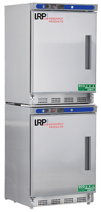 Lab Research Products (LRP) - LRP-HC-RFC9SS-LH - 9 Cu. Ft. Plus Series Refrigerator & Freezer Combination Stainless Steel Refrigerator, Left Hinged