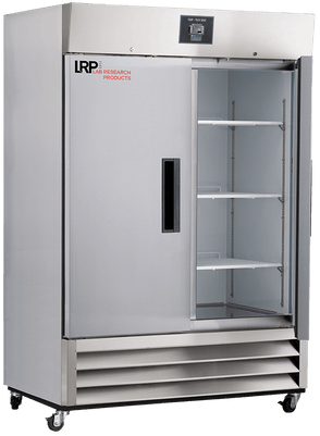 Lab Research Products (LRP) - LRP-HC-SSP-49 - 49 Cu. Ft. Plus Series Solid Door Stainless Steel Laboratory Refrigerator