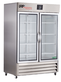 Lab Research Products - LRP-HC-SSP-49G - 49 Cu. Ft. Plus Series Glass Door Stainless Steel Laboratory Refrigerator