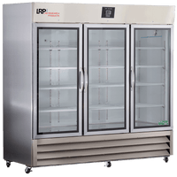 Lab Research Products - LRP-HC-SSP-72G - 72 Cu. Ft. Plus Series Glass Door Stainless Steel Laboratory Refrigerator