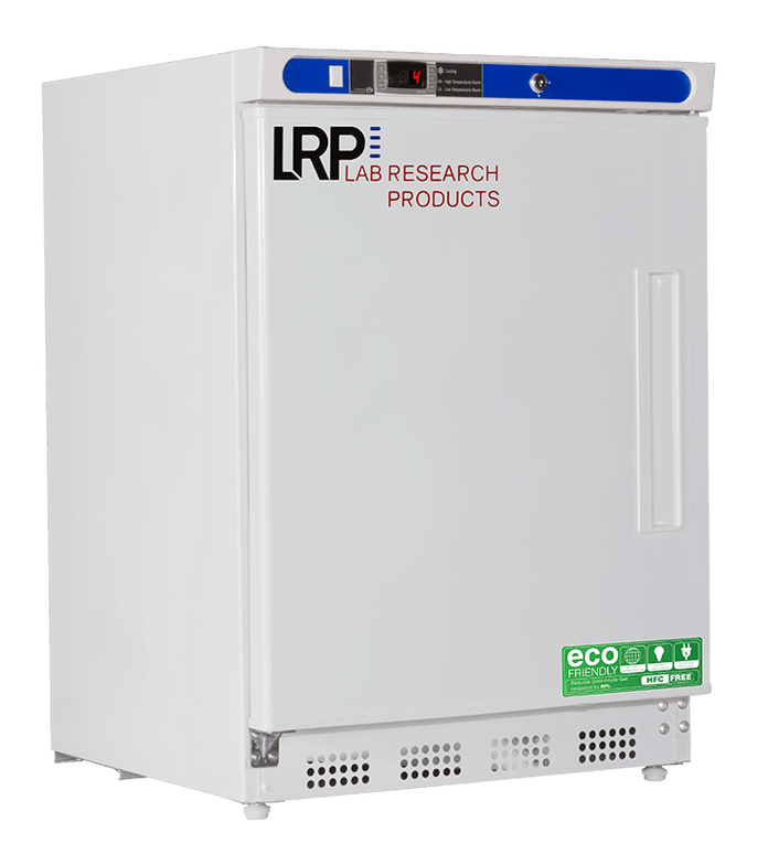 Lab Research Products - LRP-HC-UCBI-0404-LH - 4.6 Cu. Ft. Plus Series Undercounter Refrigerator, Built-In, Left Hinged