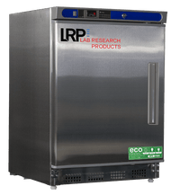 Lab Research Products - LRP-HC-UCBI-0404SS-LH - 4.5 Cu. Ft. Plus Series Undercounter Refrigerator, Built-In, Left Hinged
