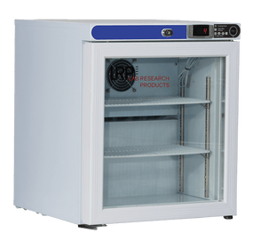Lab Research Products - LRP-HC-UCFS-0104G-LH - 1 Cu. Ft. Plus Series Countertop Refrigerator Freestanding, Left Hinged-Glass Door