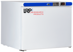 Lab Research Products - LRP-HC-UCFS-0120A-LH - 1.3 Cu. Ft. Capacity Plus Series Countertop Auto Defrost Laboratory Freezer Freestanding, Left Hinged