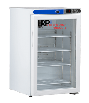 Lab Research Products (LRP) - LRP-HC-UCFS-0204G - 2.5 Cu. Ft. Plus Series Undercounter Refrigerator Freestanding Glass Door