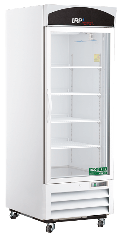 Lab Research Products - LRP-HC-LB-26 - 26 Cu. Ft. Basic Series Glass Door Laboratory Refrigerator