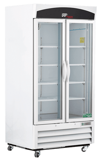 Lab Research Products - LRP-HC-LB-36 - 36 Cu. Ft. Basic Series Glass Door Laboratory Refrigerator