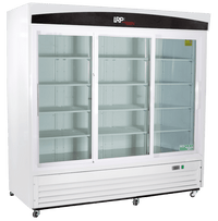 Lab Research Products (LRP) - LRP-HC-LB - Basic Series Glass Door Laboratory Refrigerator