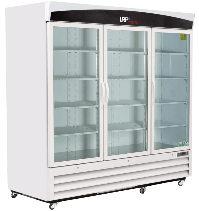Lab Research Products (LRP) - LRP-HC-LB - Basic Series Glass Door Laboratory Refrigerator