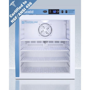 Accucold - ARG1PV456LHD - 1 Cu.Ft. Compact Vaccine Refrigerator, Certified to NSF-ANSI 456 Vaccine Storage Standard, Left Hand Door
