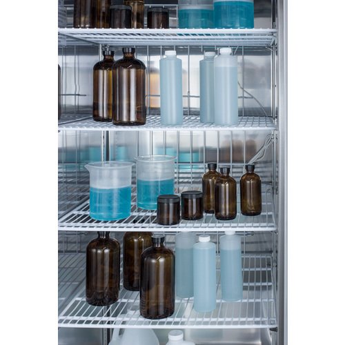 Accucold - ARG23MLPHI - 23 Cu.Ft. Upright Pharmacy Refrigerator, Probe Hole