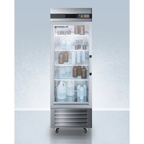 Accucold - ARG23MLLHPHI - 23 Cu.Ft. Upright Pharmacy Refrigerator, Probe Hole