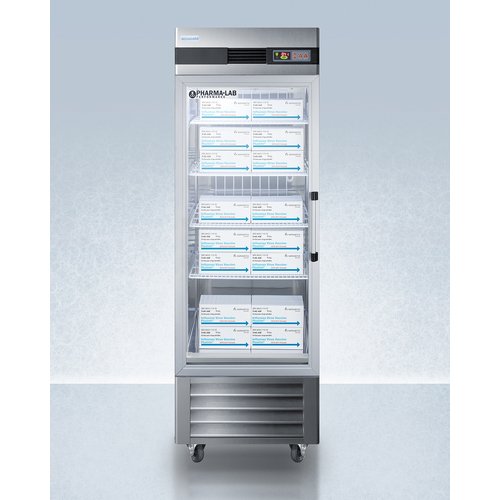 Accucold - ARG23MLLHPHI - 23 Cu.Ft. Upright Pharmacy Refrigerator, Probe Hole