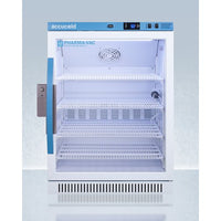 Accucold - ARG6PV456LHD - 6 Cu.Ft. ADA Height Vaccine Refrigerator, Certified to NSF-ANSI 456 Vaccine Storage Standard, Left Hand Door