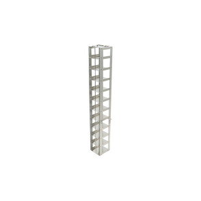 MCF-11-2-S - Vertical Rack for Mini 2" Boxes with Spring Lock, Holds 11 Boxes