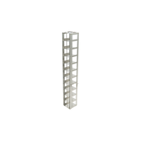 MCF-11-2-S - Vertical Rack for Mini 2" Boxes with Spring Lock, Holds 11 Boxes