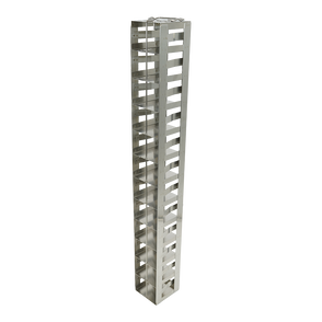 MCF-12-2-S - Vertical Rack for Mini 2" Boxes with Spring Lock, Holds 12 Boxes
