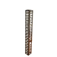 MCF-14-2-S - Vertical Rack for Mini 2" Boxes with Spring Lock, Holds 14 Boxes