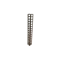MCF-15-2-S - Vertical Rack for Mini 2" Boxes with Spring Lock, Holds 15 Boxes