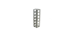 MCF-6-2 - Vertical Rack for Mini 2" Boxes, Holds 6 Boxes