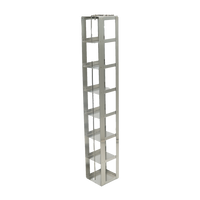 Crystal Industries - MCF-7-3 - Vertical Rack for Mini 3" Boxes, Holds 7 Boxes