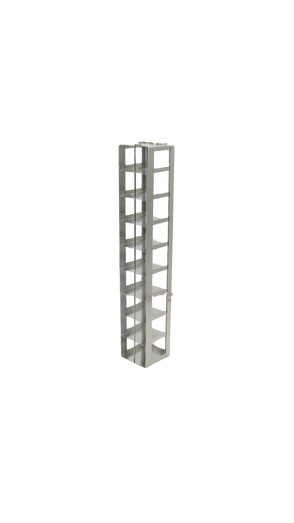 MCF-9-2 - Vertical Rack for Mini 2" Boxes, Holds 9 Boxes