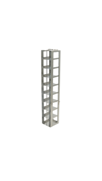 MCF-9-2 - Vertical Rack for Mini 2" Boxes, Holds 9 Boxes