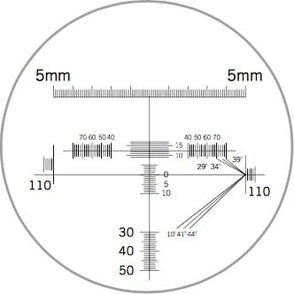Motic Instruments - 1101001403101 - Diamond Proportion Analyzer Micrometer Eyepiece