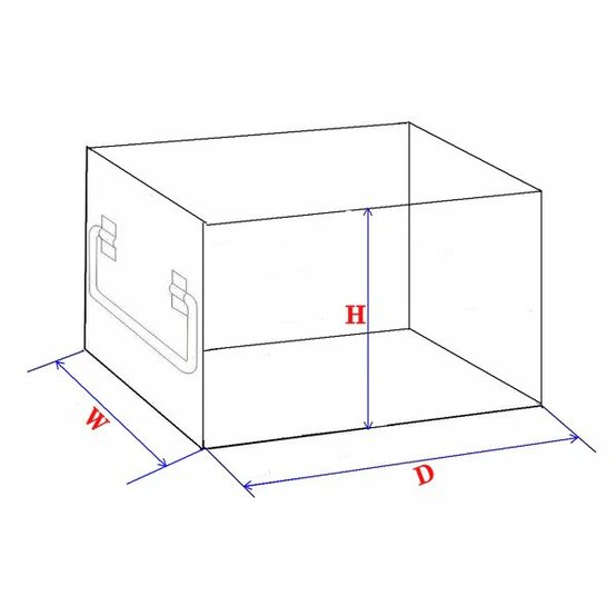 Crystal Industries - UF-2 - Upright Freezer Rack for 2" Boxes