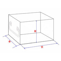 Crystal Industries - UFS-443 - Upright Sliding Tray Rack for 3" Boxes, 4x4 Configuration