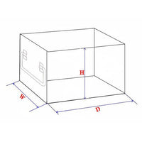 Crystal Industries - UFS-2 - Upright Sliding Tray Rack for 2" Boxes