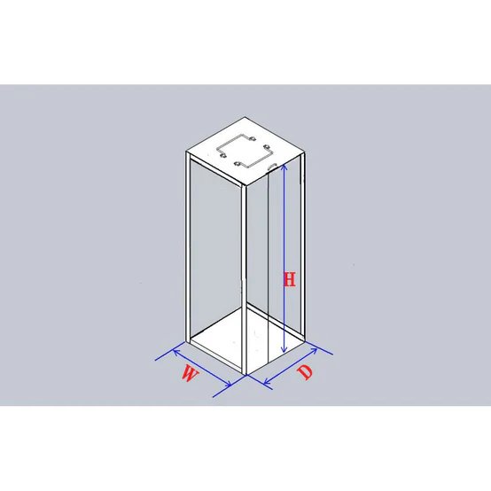 MCFA-2 - Aluminum Vertical Rack for Mini 2" Boxes