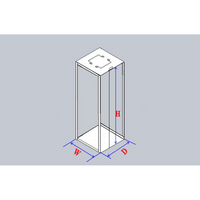 Crystal Industries - CFHT-9 - Vertical Rack for 100-Cell Hinged Lid Boxes, Holds 9 Boxes