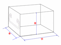 UFMM-54 - Upright Freezer Rack for SBS Formatted Boxes, 5x4 Configuration