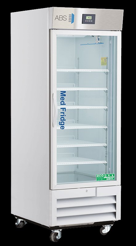 American Biotech Supply - PH-ABT-HC-26G - 26 Cu. Ft. Pharmacy Glass Door Refrigerator