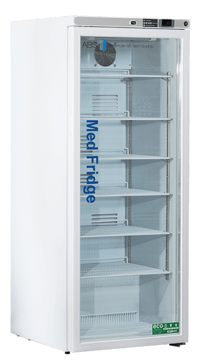 American Biotech Supply - PH-ABT-HC-10PG - 10.5 Cu. Ft. Pharmacy Glass Door Compact Laboratory Refrigerator