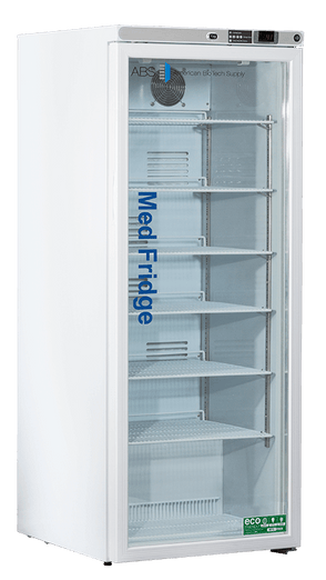 American Biotech Supply - PH-ABT-HC-10PG - 10.5 Cu. Ft. Pharmacy Glass Door Compact Laboratory Refrigerator