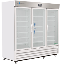 American Biotech Supply - PH-ABT-HC-72G - 72 Cu. Ft. Pharmacy Glass Door Refrigerator