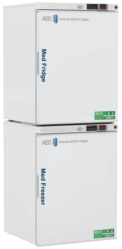 American Biotech Supply - PH-ABT-HC-RFC1040 - 10 Cu. Ft. Pharmacy Refrigerator and Freezer (-40°F Operation) Combination