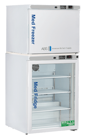 American Biotech Supply - PH-ABT-HC-RFC7 - 7 Cu. Ft. Pharmacy Refrigerator and Freezer Combination