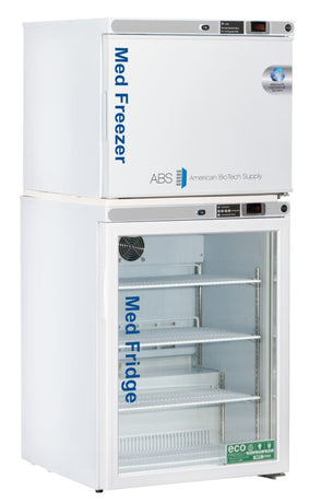 American Biotech Supply - PH-ABT-HC-RFC7A-CAD - 7 Cu. Ft. Premier Pharmacy/Vaccine Refrigerator and Freezer Combination with Controlled Auto Defrost Freezer
