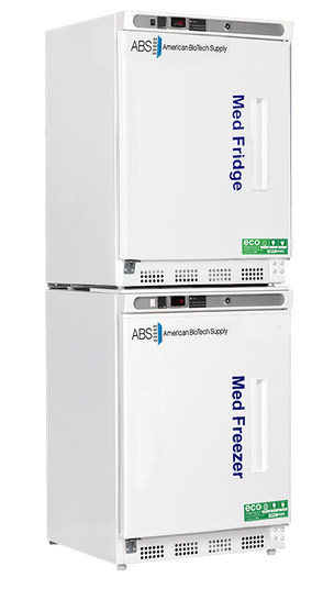 American Biotech Supply - PH-ABT-HC-RFC9-LH - 9 Cu. Ft. Pharmacy Refrigerator and Freezer Combination, Left Hinged