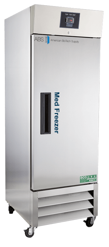 American Biotech Supply - PH-ABT-HC-SSP-23FA - 23 Cu. Ft. Premier Stainless Steel Auto Defrost Pharmacy Freezer (-4°F Operation)