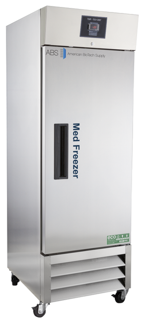 American Biotech Supply - PH-ABT-HC-SSP-23FA3 - 23 Cu. Ft. Premier Stainless Steel Auto Defrost Pharmacy Freezer (-22°F Operation)
