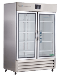 American Biotech Supply - PH-ABT-HC-SSP-49G - 49 Cu. Ft. Glass Door Stainless Steel Pharmacy Refrigerator