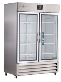 American Biotech Supply - PH-ABT-HC-SSP-49G - 49 Cu. Ft. Glass Door Stainless Steel Pharmacy Refrigerator