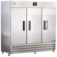 American Biotech Supply - PH-ABT-HC-SSP-72 - 72 Cu. Ft. Pharmacy Stainless Steel Pharmacy Refrigerator