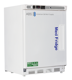 American Biotech Supply - PH-ABT-HC-UCBI-0404-ADA-LH - 4.6 Cu. Ft. Premier Pharmacy Solid Door Undercounter Built-In Refrigerator, ADA-Left Hinged